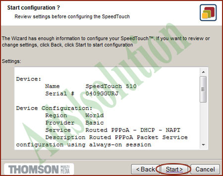 alcatel thomson speedtouch 510v4